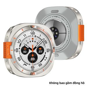 Ốp Bảo Vệ Khung Cứng Kim Loại Cho Samsung Galaxy Watch 8 44mm Ultra 2025 47mm Tương Thích Với Phụ Kiện Galaxy Watch
