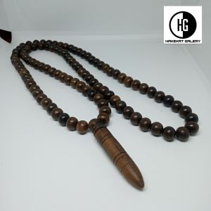 kalung tasbih kayu kalimosodo h422