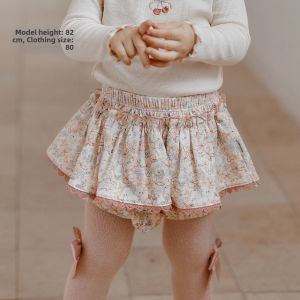 OAK FAMILY | Cotton Toddler Girl Bloomer Shorts