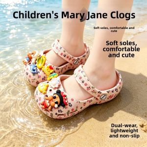 JIFANPAUL | Ballet Style Girls Mary Jane Sandals For Outdoors
