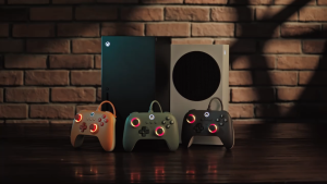 ZDSSY 8BitDo Ultimate C Wired Gaming Controller for Xbox RGB Lighting Fire Ring and Hall Effect Joysticks Windows 10/11 Gamepad