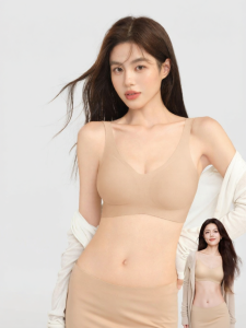 Secret World | Invisible Seamless Bralette Summer Lightweight Skin Tone