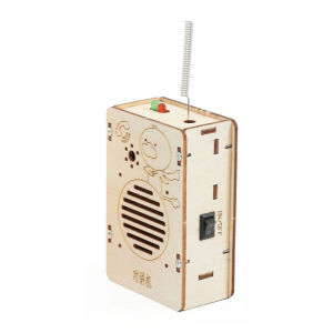Wireless Walkie-talkie Model DIY Science Toys Physics Experimental Tool Kit Children Educational Toys School Supply