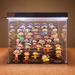 Full Set Anime Cherry Blossom Girl Statue Collectible Doll Toy Hanafuda Series Blind Box Birthday Gift PVC Material Static Figure