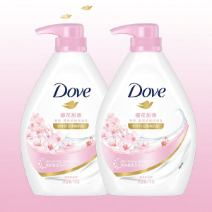 Dove | Long-Lasting Cherry Blossom Scent Family Shower Gel