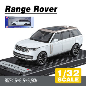 LEO 1:32 Range Rover SV2022 Diecast โมเดล รถอัลลอยด์รถยนต์ของเล่นคอลเลกชันของขวัญสําหรับเด็กชายสาว ของเล่นเด็ก