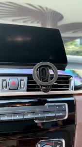 Vyvylabs L01 Strong Magnetic Car Phone Holder Magnetic Phone Holder Magnetic Car Mount Air Outlet Version (With 2 pcs of Magnetic Rings)
