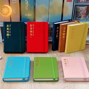 Sổ tay A7 xách tay dày dặn nhỏ gọn tinh tế bền bỉ dễ dàng mang theo có túi đựng sổ nhỏ