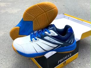 Giày cầu lông pickleball nam nữ cao cấp Promax 19004 Trắng