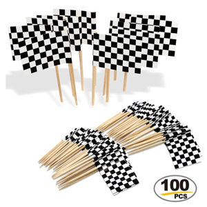 Racing Flag Toothpicks & Cupcake Decoration Accessories: A Fun Guide