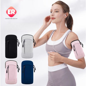 【ER】Summer Running Phone Armband Bag Arm Sleeve Phone Bag Jogging Bag Waterproof Lightweight Outdoor Sports Armband for Men and Women