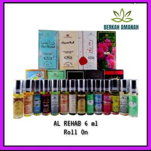 BERKAH AMANAH - Parfum AL REHAB Roll On 6 ML NON ALKOHOL