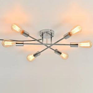 Nordic Minimalist Pendant Light Ceiling Lamp LED Chandelier Suitable for Bedrooms Living Rooms Black Gold Lighting Decoration