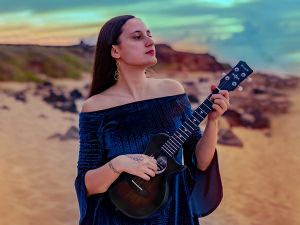 Enya Taimane Moon Signature Tenor Ukulele 26 Inch All Solid Mahogany Professional Ukelele with Gig Bag and Strap (EUT Moon Ukulele)