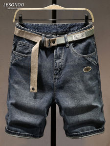 LIANSENNIAO | Casual Vintage Denim Shorts for Men
