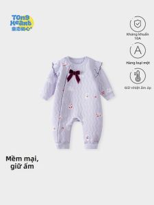 TONGLIANCHUXIN | Thermal Princess Lace Collar Baby Onesie