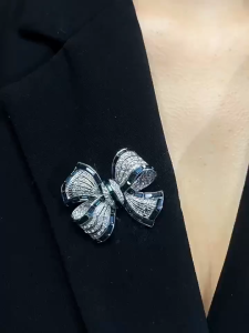 Elfindo- 181 Bros Jilbab Motif Pita Permata Fashion Mewah Bros Mewah Elegent Steel Tintanium