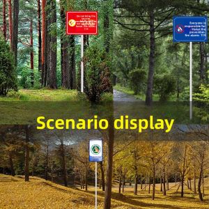 Forest Fire Prevention Warning Sign Safety Alert