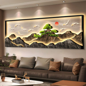 XIANGTUYIN | New Fish Artwork Nine Fish Landscape 41x81 inch