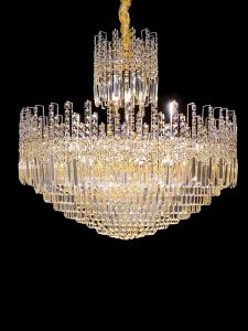 【In Stock】European large chandelier lighting Luxury villa hall Hotel chandelier Living room lamps and lanterns