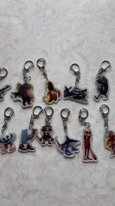 BEIBEI 🚀จัดส่งจากไทย🚀 Tung tung sahralero Tralala พวงกุญแจอิตาลีสมองจระเข้ bombardino