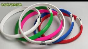 New Led Luminous Dog Collar PVC Waterproof  For Large Medium Small Dogs Collar Usb Light Night Safety Pet Glowing Accessories