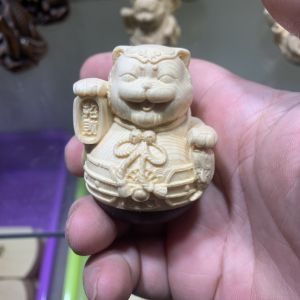 Đồ Trang Trí Bằng Gỗ Nguyên Khối Theo Phong Cách Trung Hoa Mới Đồ Trang Trí Bàn Đồ Chơi Hoạt Hình Đồ Chơi Trẻ Em Quà Tặng