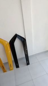 Talang Air Truk Ragasa List Carbon Jumbo Model Giga Warna Hitam 2Pcs 1 Pasang Colt Diesel Ragasa