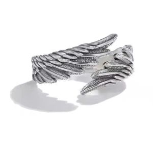 Punk Style Angel And Devil Couple Rings Silver Alloy Mens Ring Fashionable Unique Design Vintage Index Ring for Men And Women
