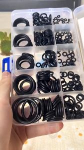 Hộp 400 gioăng cao su thay thế băng tan ron chỉ cao su 24 size chịu dầu chịu nhiệt tốt