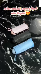 TYHL0791 Payung Lipat Mini Anti UV Payung Mini Cute Umbrella Mini Cocok untuk Kado Hampers & Souvenir