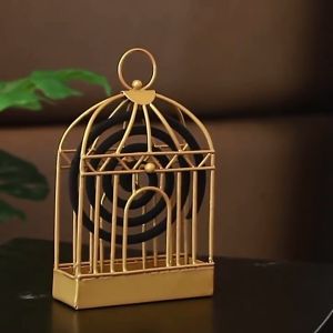 Lồng Sắt Đốt Nhang Muỗi Có Móc Treo