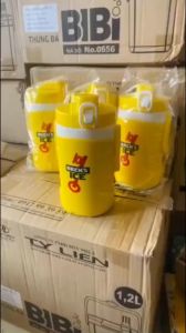 Bình Giữ Nhiệt Đựng Nước Đá Duy Tân 1 Lít Bền Đẹp Quà Tặng Từ Beck’s Ice