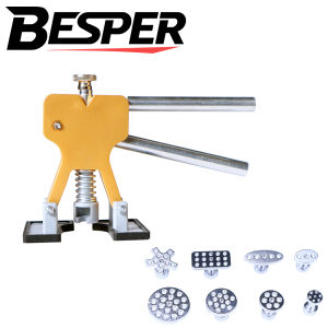 Car Body Paintless Dent Puller Aluminum Alloy Tabs Tools Kit for Easy DIY Dent Remov Door Dings Hail Damage Auto Dent Remover