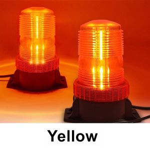 LED Strobe Light Car Emergency Warning Safety Flashing Beacon Lights for Truck Vehicle Forklift Truck Tractor Golf Cart 12V 24V