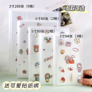 Instant Photo Album Page Insert Postcard Small Card Storage Memorial Card Book Photo Collection 3/4/5/6 Inch Size