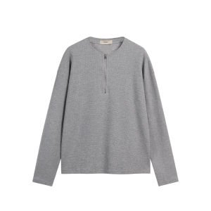 CHINISM | Heavy Waffle Knit Inner Layering Men T-Shirt