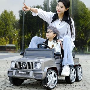 BONINGYU | Remote Control Kids Electric Car Four Wheels Dual Seat