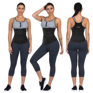 【Local stock】Shapewear Waist Trimmer for Women Tummy Waist Shaper Waist Trainer Body Shaper Girdles Corset Trimmer Belt Body Weight Loss Tummy Belly Fat Trimmer Sauna Sweat Belt Adjustable Slimming Fitness Worktout Body