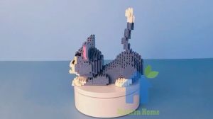 Nano Blocks Cartoon Tom and Jerry Cartoon Building Blocks Adults Kids DIY Nanoblock Educational Toys Gifts 1524 PCS