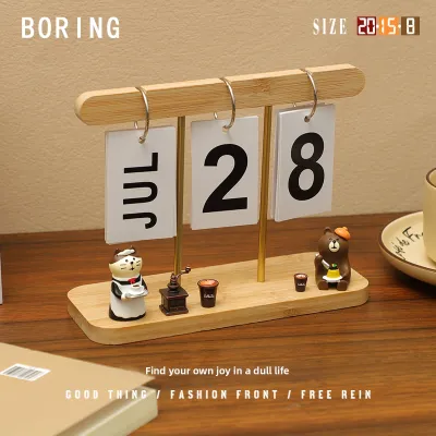 Decorative 2026 Desk Calendar
