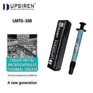 UPSIREN LMTG-100 Liquid metal microcapsules thermal grease Non-conductive Liquid metal 100W/Mk Easy to apply high performance