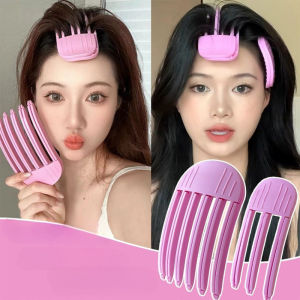 High Cranial Top Fluffy Artifact Wind Plastic Comb Pad Hairpin Side Bangs Clip Womens Hair Root Fixing Clip Hair Styling Clip