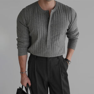 DAVID&ME | Halter Neck Casual Fit Stylish Knitwear