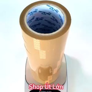 Băng keo đục rộng 4cm dài 68 mét lõi giấy 3mm 1 cây 7 cuộn giá tại xưởng