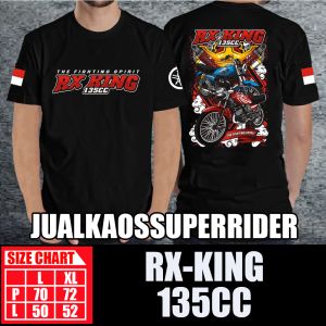 BAJU KAOS DISTRO YAMAHA THE FIGHTING SPIRIT RX-KING
