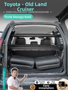 Prado Cargo Organizer Trunk Modification