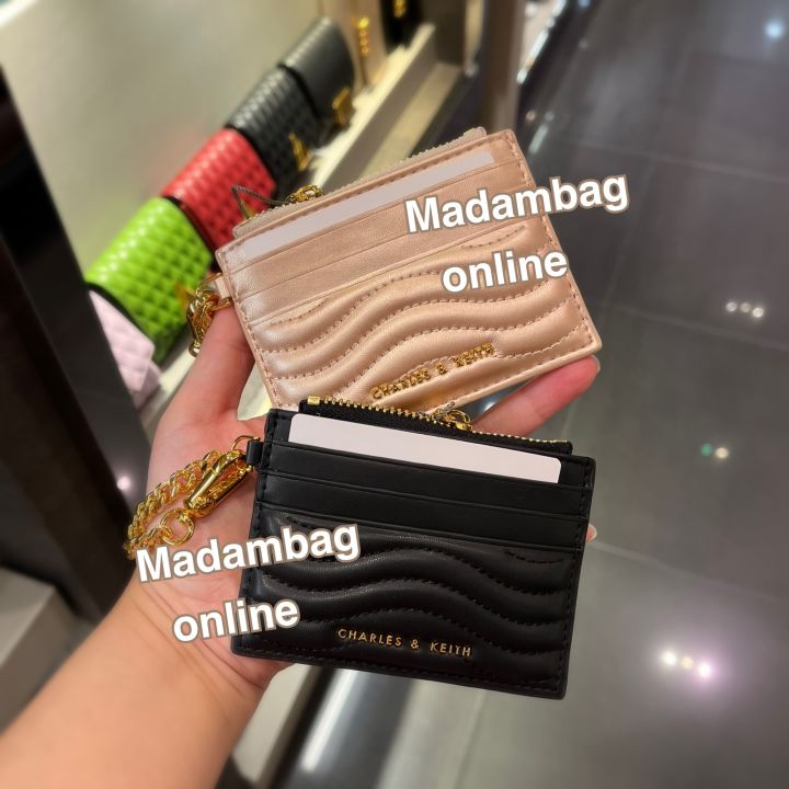 Aubrielle Zip Card Holder Wallet Charles Keith Charles Keith