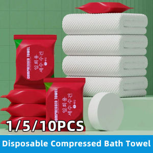 Disposable Compressed Bath Towel With Enlarged And Thickened Independent Packaging Soft And Skin Friendly Essential For Travel
