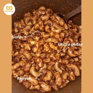 Makaroni bantet 250gr 500gr 1kg Makaroni bantet kiloan Makaroni ektra pedas daun jeruk Makaroni gurih Makaroni bantat Gurih Pedas Renyah Makroni bantet terbaru makroni makaroni murah enak